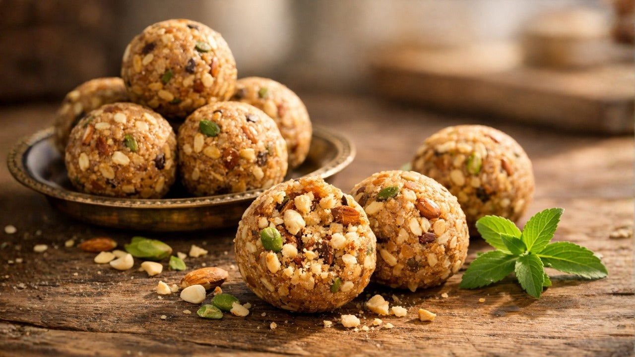 Sugar-Free Dry Fruit Ladoo (Pinni)