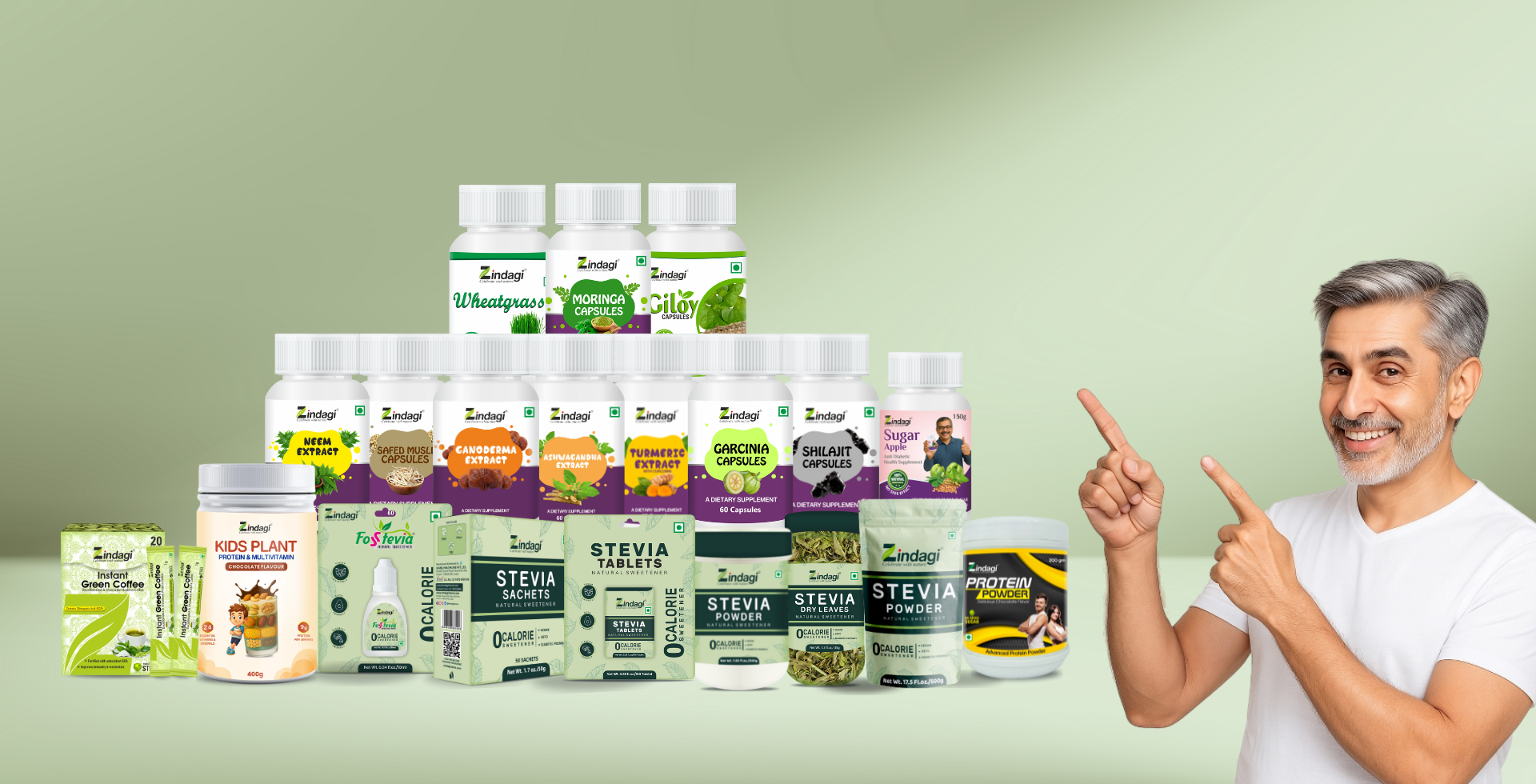 Zindagi Stevia Healthy Products