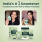 Zindagi Stevia Powder 200gm Pack of 2 & TruGar Monk Fruit 100gm (Free) Combo | Plant-Based Sugar-Free & Zero Calorie Sweetener Kit| Plant Based Sugar Free Sachets | Zero Calorie Sweetener