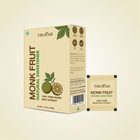 Trugar Sugar Free Monkfruit Powder 50 Sachets