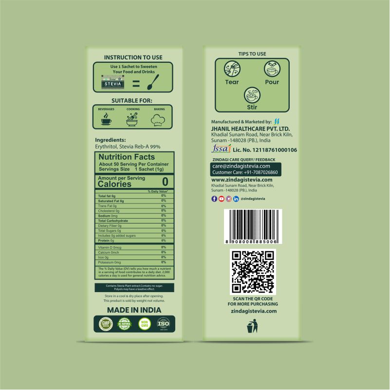 stevia sugar
