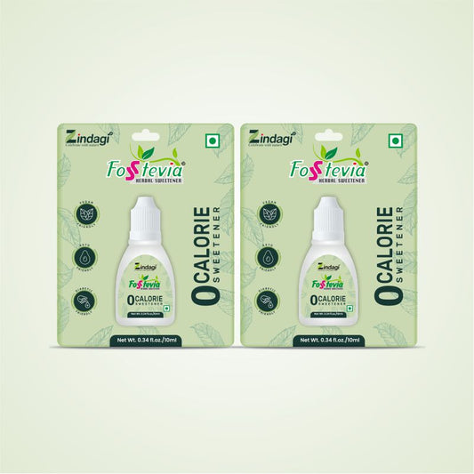 Zindagi Stevia Drops | 100% Sugar free Natural Sweetener | 10ml